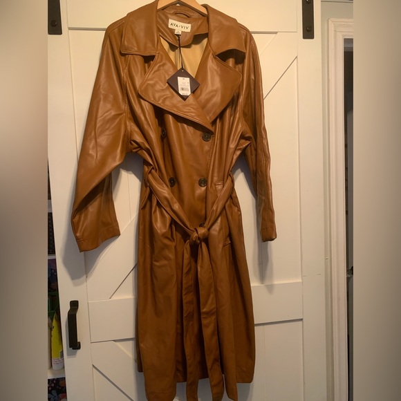 Anorak Jacket Ava And Viv Leather Jacket Ava Viv Jackets Coats Nwt